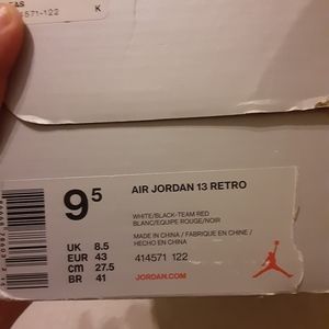 Jordan 13 size 9.5